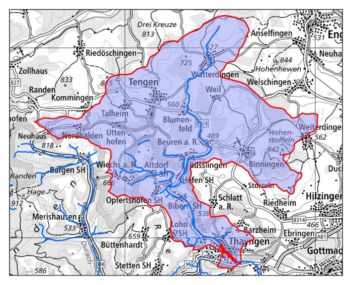 Hochwasser Schleitheim, Juli 2021